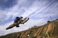 JUMP MOTOCROSS-8-ÃÅÃÂ¥1 Royalty Free Stock Photo